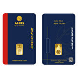 AgaKulche 2,5 gr 995 24 Ayar AMR Külçe Altın