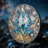 AgaKulche Hint Tanrı Cobellian Gümüş Sikke Coin
