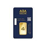 AgaKulche 20 Gram 24 Ayar Külçe Altın