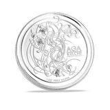 AgaKulche Kaplan Gümüş Sikke Coin