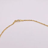 AgaKulche Altın Zincir Singapur (İçi Boş)