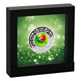 AgaKulche Biedronka Uğurböceği Gümüş Sikke Coin