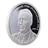 Adnan Menderes 2022 1 Ons 31.10 Gram Gümüş Sikke Coin (925)