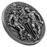 Hermes And Mercury 2022 2 Ons 62.20 Gram Gümüş Sikke Coin (999)