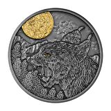 AgaKulche Vaşak Gümüş Sikke Coin