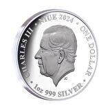 AgaKulche Tavuskuşu Gümüş Sikke Coin