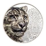 AgaKulche Kar Leoparı Gümüş Sikke Coin