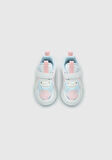Beyaz-Pembe Kız Çocuk Sneaker
