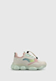 Krem Kız Çocuk Sneaker
