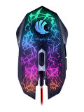 Polosmart PGM25 Kablolu Gaming Mouse & Mouse Pad Kırmızı