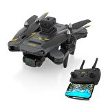 Corby Drones CX023 Çarpışma Önleyici Sensörlü Kameralı Smart Drone Siyah