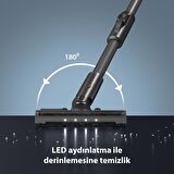 Blaupunkt A25T Şarjlı Vacumaster Kablosuz Dikey Süpürge 300W Siyah