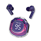 Polosmart PBS221 Bluetooth 5.3 Kablosuz Kulak İçi Kulaklık Mor