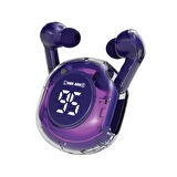 Polosmart PBS221 Bluetooth 5.3 Kablosuz Kulak İçi Kulaklık Mor