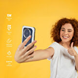 Polosmart PBS133 Magsafe Kablosuz Hızlı Taşınabilir Şarj Cihazı Powerbank 5000 mAh Navy