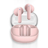 Polosmart PBS231 Kablosuz Bluetooth ENC Android IOS Uyumlu TWS Kulaklık Pembe