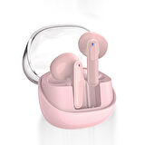 Polosmart PBS231 Kablosuz Bluetooth ENC Android IOS Uyumlu TWS Kulaklık Pembe