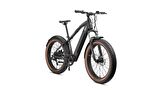 LOOP CRUISER 26 ELEKTRİKLİ FAT BIKE BİSİKLET 7Vites MD 17 MAT SİYAH -KAHVERENGİ