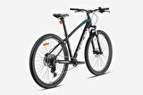 Kron XC 150 Pro Hidrolik Disk 29 Jant 1x9 Vites 17 inç Mat Siyah - Turkuaz