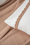 Ecocotton Alessa Terra %100 Organik Pamuk Jakarlı Pike Takımı 240*260 cm