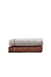Green Black Pera 2'li Mutfak Havlusu %100 Pamuk Pike-Bukle Bej-Terra 50X70 Cm
