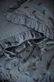 Ecocotton Mirela Lacivert %100 Organik Pamuk Bebek Nevresim Takımı