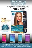 La Benedic TR'de İlk 4 Aşamalı Keratin Botox Hızlı Onarım&Bakım Full Set (Tüm Saç Renk ve Tipler)