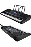 Midex PS-4500KS Tuş Hassasiyetli 61 Tuşlu Org LCD Ekran USB MP3 (Stand Kulaklık Çanta Notalık Metod)