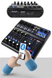 Midex Quadcast Set Cx1 Mikrofon Midex Mikser Stand Kulaklık Full