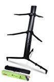 Lastvoice KS-20BK Black Profesyonel Ultimate Org Standı Sehpası Çift Katlı Çantalı