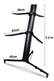 Lastvoice KS-20BK Black Profesyonel Ultimate Org Standı Sehpası Çift Katlı Çantalı