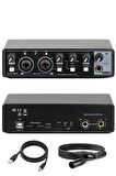 Midex GLX-650 Profesyonel Usb Stüdyo Ses Kartı 2 Giriş 2 Çıkış (xlr Kablo Dahil)
