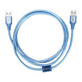 Lastvoice USB-USB 2.0 Kablo Çift Tarafı Usb To Usb Uzatma Ara Kablo 150 cm