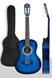 Midex CG-270BL Klasik Gitar 4/4 Yetişkin Boy Sap Ayarlı Full Set