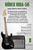 Midex RPH-30BK-50AMP Gül Klavye SSS 50W Amfili Elektro Gitar Seti