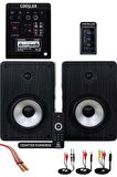 Midex Exclusive Paket-6 Stüdyo Ekipmanları Seti (Monitör Mikrofon Ses Kartı Kulaklık)