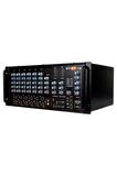 Hepa Merz Powerful P1200 Profesyonel Stereo Küp Power Mixer Anfi 2x600W Ekho Reverb 100V/8 Ohm Usb Bluetooth