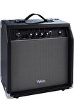 Midex RPA-25BK Bas Gitar Amfisi 25 WATT Gain Özelliği Kulaklık Çıkışı