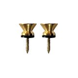 Midex PM1-2X Gold Metal Kaliteli Gitar Askı Pimi Omuz Askısı Takmak İçin Vida Pim (2 Adet)