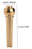 Midex SN-12 Akustik Gitar Köprü Pimi 6 Adet (GOLD)