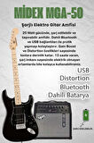 Maxword MAP-35BK-50AMP Maple Klavye SSH 50W Amfili Elektro Gitar Seti