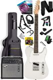 Midex TLX-50WH-50AMP Tele Kasa Gül Klavye 2 Single-Coil 50W Amfili Elektro Gitar