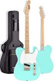 Midex TLX-50GR-ST Tele Kasa Maple Klavye 2 Single-Coil Manyetik Elektro Gitar