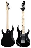 Maxword DE-150BK-ST Maple Klavye HH Manyetik Yüksek Kaliteli Elektro Gitar Seti