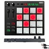 Midex Referans Paket-5 Maxword Monitör Ses Kartı CX1 Mikrofon Pad Controller