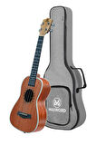 Maxword MU-24 PRO Yüksek Kaliteli Maun Concert Ukulele Seti