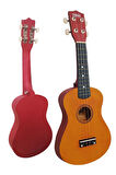 Midex UKX-901YL Turuncu Soprano Ukulele (Askı Çanta Metod Pena)