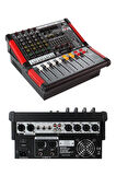 Maxword RPS-4C-800 Amfili Power Mikser 2x400W Mixer 2x99 DSP Efektli