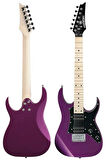 Maxword DE-150PU-35AMP Maple Klavye HH Yüksek Kaliteli 35W Amfili Elektro Gitar Seti