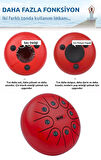 Midex TD-68RD Çelik Dil Davul Handpan 6 İnç 8 Ton Steel Tongue Drum Full Set